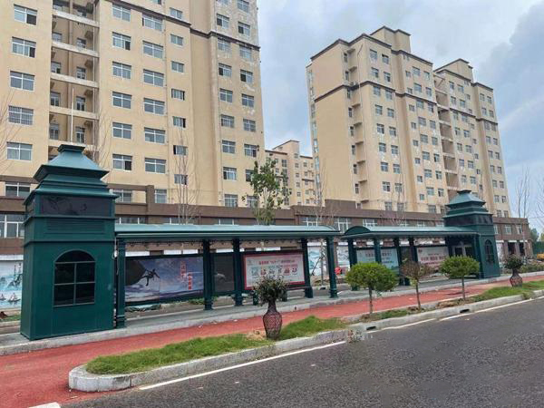 鶴壁新型智能公交候車亭功能完善設(shè)計(jì)驚艷